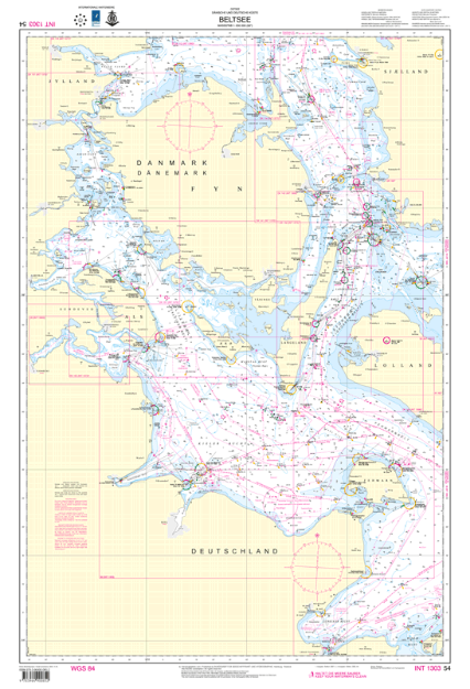 Duitse kaart 54 - Beltsee